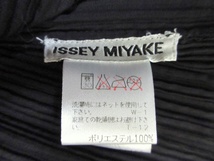 ISSEY MIYAKE イッセイミヤケ プリーツカットソー M IM01-FJ608 ブラック ポリエステル100% 日本製 PLEATS PLEASE プリーツプリーズ_画像4