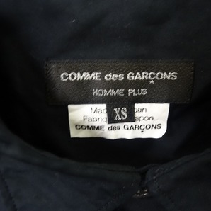 COMME des GARCONS HOMME PLUS コムデギャルソン オム プリュス ポケットデザインシャツ ブラック 綿100% XS PE-B007 AD2009の画像6