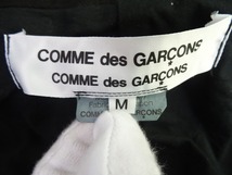 COMME des GARCONS COMME des GARCONS コムデギャルソン コムデギャルソン リネンロングジャケット ブラック M RK-J035 AD2012_画像7