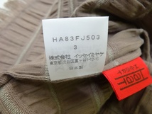 HaaT ハート シャツジャケット 3 HA83FJ503 ISSEY MIYAKE イッセイミヤケ_画像7