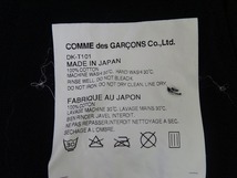 COMME des GARCONS HOMME DEUX×NIKE コムデギャルソン オム ドゥ×ナイキ ポロシャツ ブラック 綿100% L DK-T101 AD2012_画像8