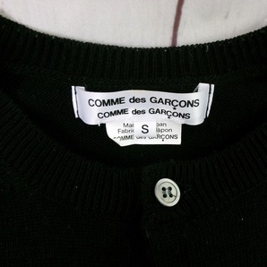 COMME des GARCONS COMME des GARCONS ニットカーディガン ブラック アクリル100% S RG-N010 AD2020の画像6