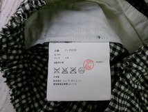 BLACK COMME des GARCONS ブラック コムデギャルソン チェック柄サルエルパンツ ブラック、オフ 毛100% XS 1I-P009 AD2011_画像6