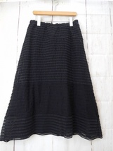 HaaT ISSEY MIYAKE ハート イッセイミヤケ スカート 2 HA93JG200 綿80% ナイロン20% PLEATS PLEASE プリーツプリーズ_画像1