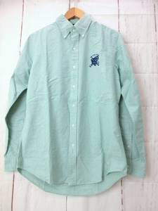 RALPH LAUREN ラルフローレン 長袖シャツ S 170/92A CUSTOM FIT 7988266ZBAB 100%Cotton Made in Philippines