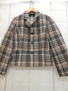tricot COMME des GARCONS トリコ コムデギャルソン チェックジャケット TJ-100090 AD1996 ポリエステル100% Made in Japan