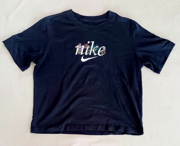 NIKE 半袖 Tシャツ　レディースM 　ネイビー