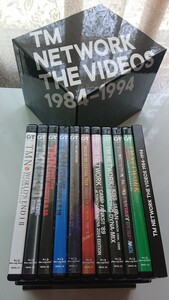 TM NETWORK THE VIDEOS1984-1994 complete limitation version Blu-ray 10 sheets set 