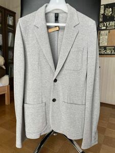 【新品未使用】wjk kanoko jersey jacket カノコジャージジャケット グレー サイズS テーラードジャケット