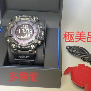 ⑬美品 G-SHOCK レンジマン GPR-B1000 RANGEMAN CASIO Bluetooth ナビ ソーラー 腕時計