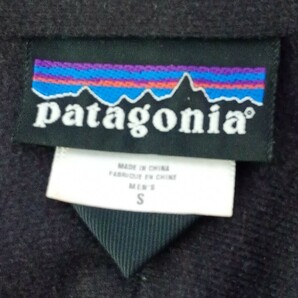 パタゴニア ライトジャケット ブラック/グレー サイズS アウトドア ウェア 古着の画像5