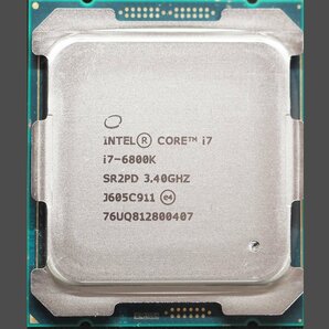 Intel Core i7-6800K SR2PD LGA2011-3 Broadwell-E 6コア 12スレッド 3.40GHzの画像1