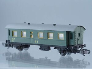 ARNOLD N gauge passenger car DR East Germany National Railways 