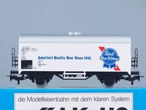 HOゲージ MARKLIN メルクリン ビール貨車 DB ドイツ国鉄 Pabst Blue Ribbon_画像3