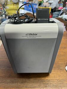 JVC ポータブルワイヤレスアンプ PE-W50 Series 動作未確認ワイヤレスマイクAWR-300付　ジャンク