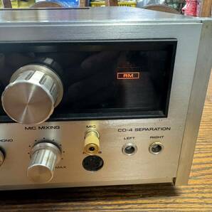 PIONEER 4チャンネル ステレオ システム レシーバー アンプ ED-770 パイオニア 1973年製通電確認、作動未確認 ジャンクの画像2