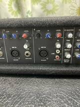 ALESIS パワードミキサー PA80/80-WATT/4-CHANNEL /通電確認済み 【1円～】 ジャンク_画像7