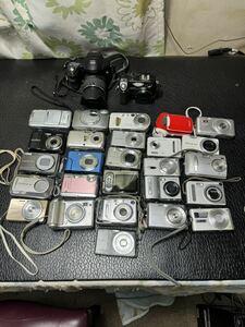 デジタルカメラ 28台 まとめ売り デジカメ コンデジ 現状未確認中古品 SONY OLYMPUS Nikon Kodak Canon 他 現状　ジャンク