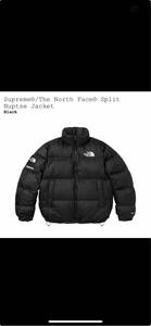 Supreme x The North Face Split Nuptse Jacket BlackサイズXL