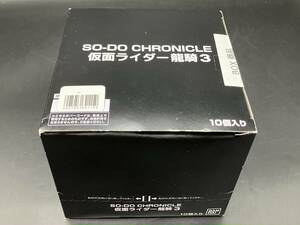 *[ including in a package un- possible ] unopened goods Bandai equipment moving SO-DO CHRONICLE Kamen Rider Dragon Knight 3 BOX