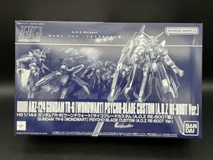 ★【同梱不可】未組立 HG 1/144 A.O.Z RE-BOOT ガンダム・インレ くろうさぎのみた夢 ガンダムTR-6ウーンドウォートサイコブレードカスタム