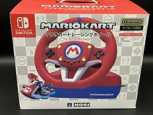 ★【同梱不可】未使用品 HORI ホリ マリオカートレーシングホイール for Nintendo Switch