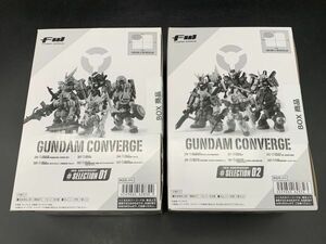 ★【同梱不可】未開封 バンダイ FW GUNDAM CONVERGE 10th ANNIVERSARY #SELECTION 01＆02 BOX ガンダムコンバージ 10周年