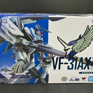 ★【同梱不可】中古品 DX超合金 劇場版 マクロスΔ 絶対LIVE!!!!!! VF-31AX カイロスプラス ハヤテ・インメルマン機 初回限定版の画像1