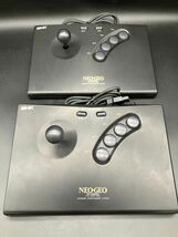 ★【同梱不可】中古品 NEOGEO ネオジオ MAX 330 PRO-GEAR SPEC スティックコントローラー 2点セット_画像1