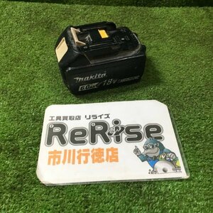 マキタ BL1860B バッテリー makita【中古】※充電回数326回/寿命-1です/残量ボタン破損しております/バッテリーチェッカーは付属しません