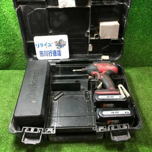 【ジャンク】パナソニック EZ7543 充電インパクトドライバー バッテリー2個付き※商品説明欄を必ずご確認ください/切り替えレバー破損あり