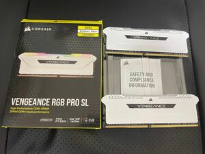 Corsair DDR4-3200MHz VENGANCE RGB PRO SLシリーズ 32GB [16GB×2枚] コルセア 