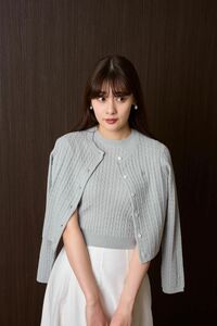 最終値下Her lip to Essential Cable Knit Set ニットカーディガンアンサンブルハーリップトゥ