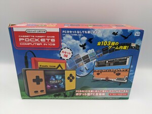 カセットinゲームポケット6 内蔵ゲーム103種 FC互換機 ファミコン