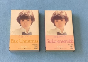 松田聖子 金色のリボン Seiko・ensemble Blus Christmas カセットテープ 2本セット 昭和【ジャンク】