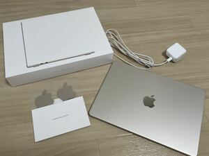 MacBook Air M2 2022 13インチ 16GB 256GB スターライト