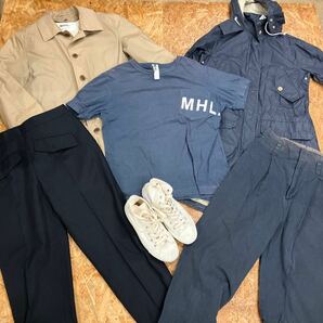 MARGARET HOWELL MHL レディースアイテム18点セットまとめ売り マーガレットハウエル アウター パンツ ニット シャツ スニーカーの画像1