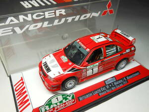  Vitesse SKID 1/43 MMC * Lancer Evo.VI...#1tomi*ma memory / list *manisemaki...Winner New Zealand * Rally 1999