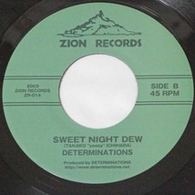 DETERMINATIONS EASY PROBLEM / SWEET NIGHT DEW デタミネーションズ 7インチ レコード スカ ロックステディ SKA ROCKSTEADY ZION 014 新_画像1