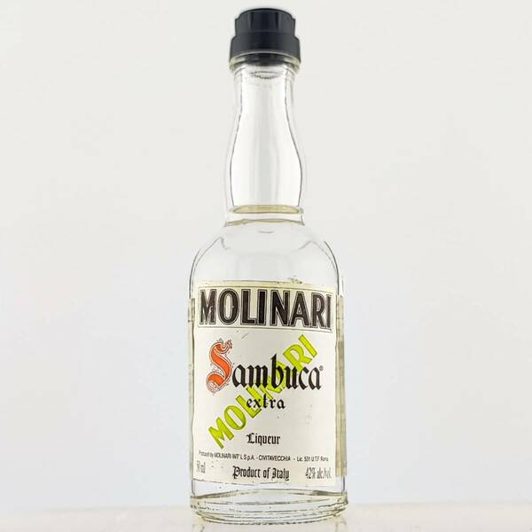 【全国送料無料】MOLINARI Sambuca extra Liqueur　42度　50ml【モリナリ サンブーカ エクストラ リキュール】