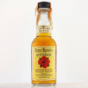 【全国送料無料】特級 Four Roses KENTUCKY STRAIGHT BOURBON WHISKEY 43度 48ml【フォアローゼズ フォアローゼス】