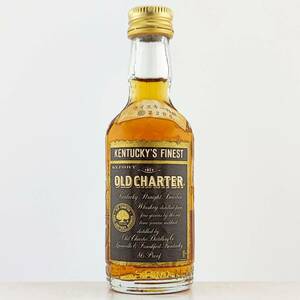 【全国送料無料】特級 OLD CHARTER 86proof KENTUCKY'S FINEST Straight Bourbon Whiskey　43度　50ml【オールドチャーター ファイネスト】