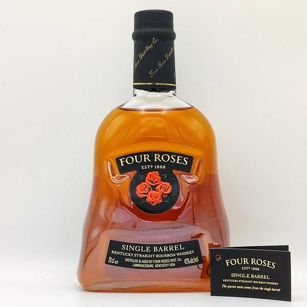 【全国送料無料】FOUR ROSES SINGLE BARREL KENTUCKY STRAIGHT BOURBON WHISKEY 【BARREL No.5-27-92A DATE 9-26-00】　43度　700ml