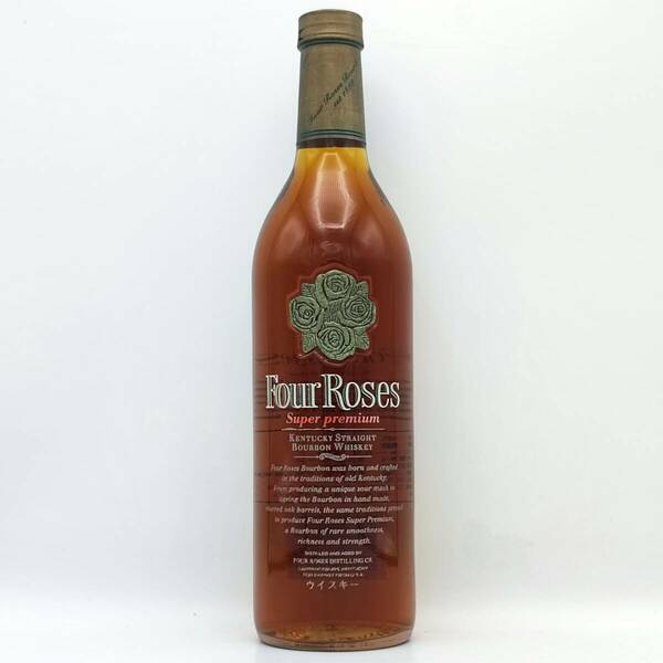 【送料無料】Four Roses Super Premium KENTUCKY STRAIGHT BOURBON WHISKEY【キリンシーグラム フォアローゼス プラチナ フォアローゼズ】