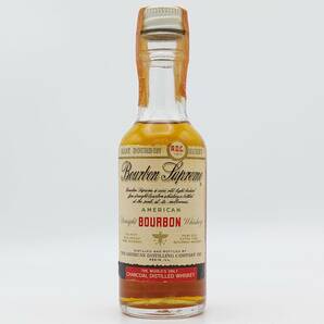 【全国送料無料】Bourbon Supreme RARE OLD EXTRA FINE Straight AMERICAN BOURBON WHISKEY　43.4度　1/10PINT=約47ml