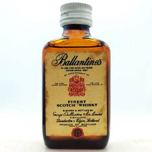 【全国送料無料】Ballantine's FINEST SCOTCH WHISKY　約43度　約50ml【バランタイン ファイネスト 赤紋章】