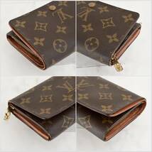 LOUIS VUITTON ルイヴィトン ヴィトン M61730 ポルトモネ ビエ トレゾール 財布 二つ折り モノグラム ファスナー ウォレット 1円 ~_画像6