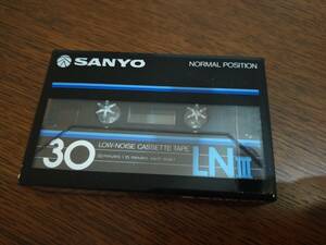 SANYO サンヨー カセットテープ ローノイズ C30-LNⅢ
