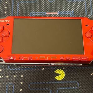 ★美品 動作良好 PSP-3000 ラディアントレッド PlayStation Portable 不具合なし 送料無料★の画像1