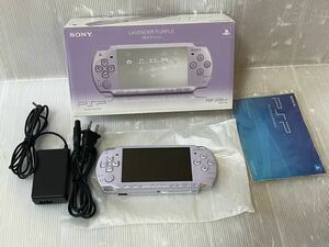 ★外観新品同様　完全無傷　SONY プレイステーションポータブル PSP-2000 ラベンダーパープル 動作良好　液晶に薄い縦線あり　送料無料★